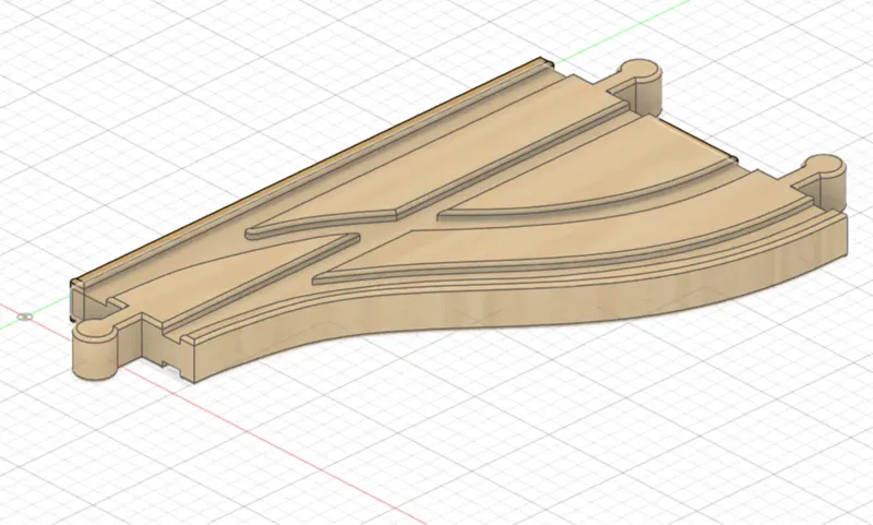 2-to-1 Train Track