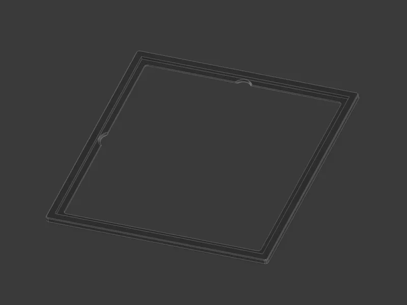 Customizable Simple Frame for Hueforge Pictures 