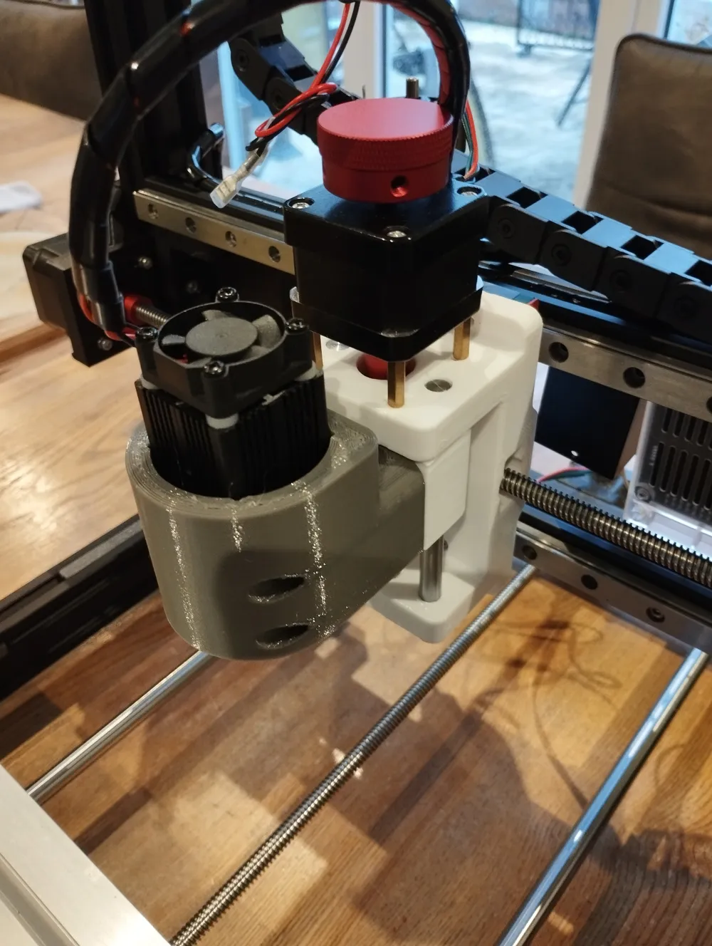 Linear rail mount for Z axis CNC 3018 by GregFrison - MakerWorld