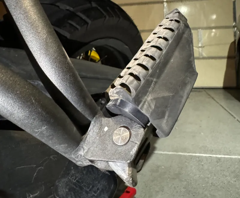 Triumph Tiger Pillion Peg Insert