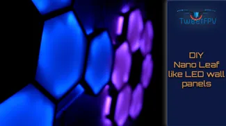 DIY Hex Nano leaf like LED panels