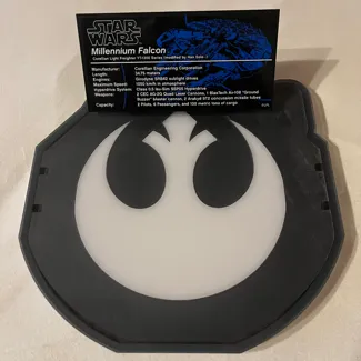 Millenium Falcon - Illuminated Sign
