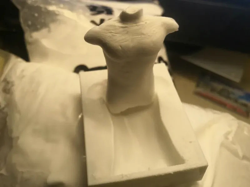 人物倒模