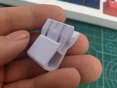 Trace-free file push-pull clip