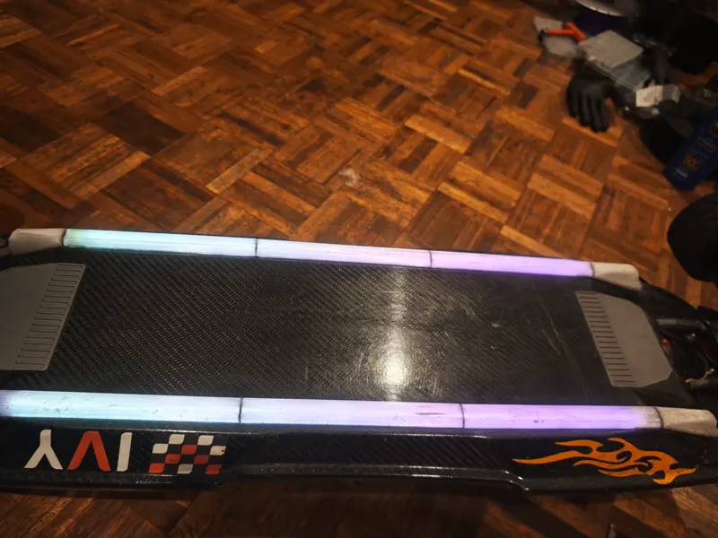 Ace Deck X3 电动滑板 底部防磨+灯条
