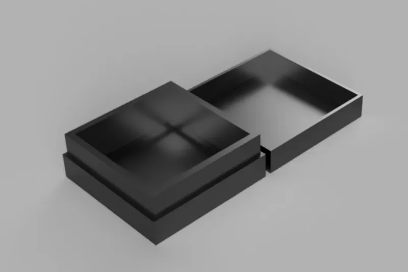 Simple box for jewelry 
