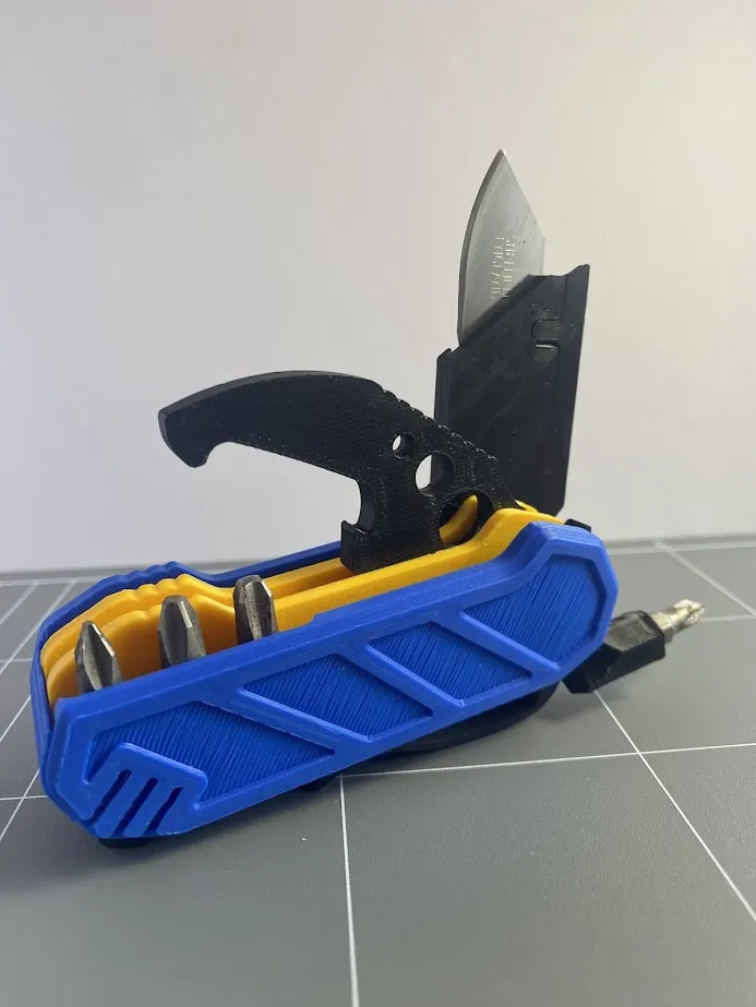 FoldX - Foldable multi-tool - Multi toolhead shell