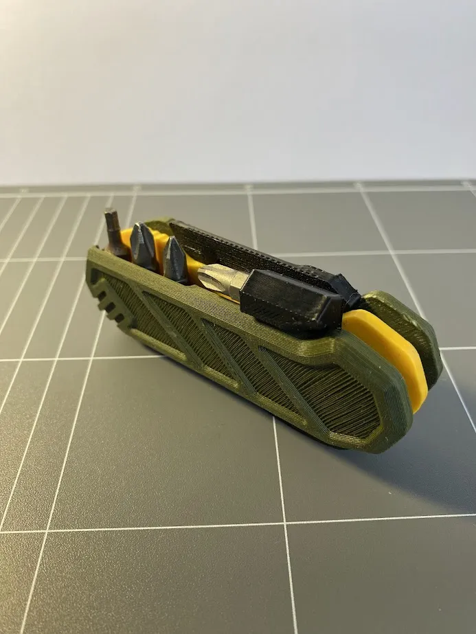 FoldX - Foldable multi-tool - Screw bit tool-head 