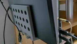 Laptop side mount for two slim laptops
