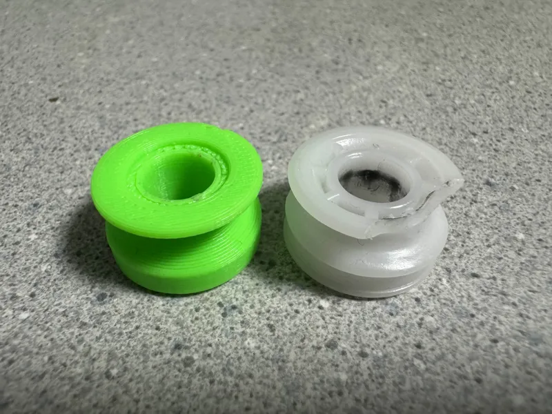LG dishwasher door string roller 4580ED3001A