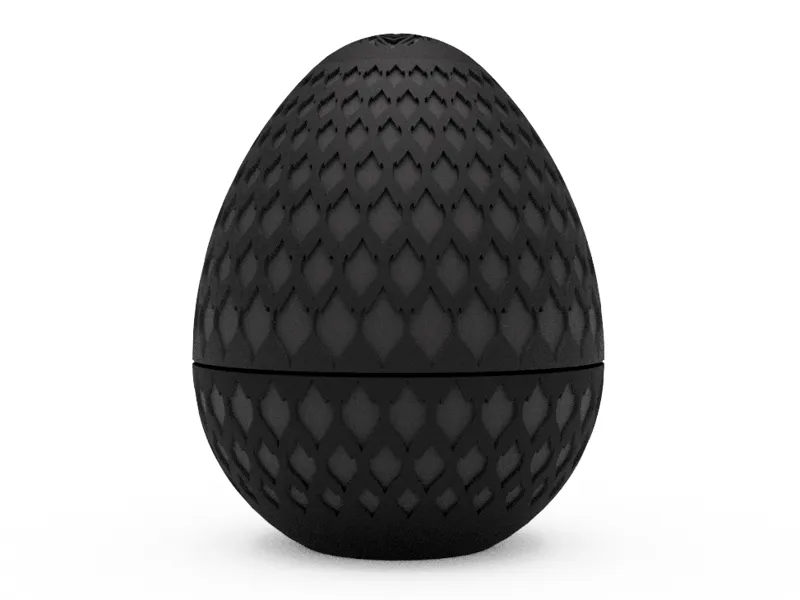 TriTipped Scaled Dragon Egg