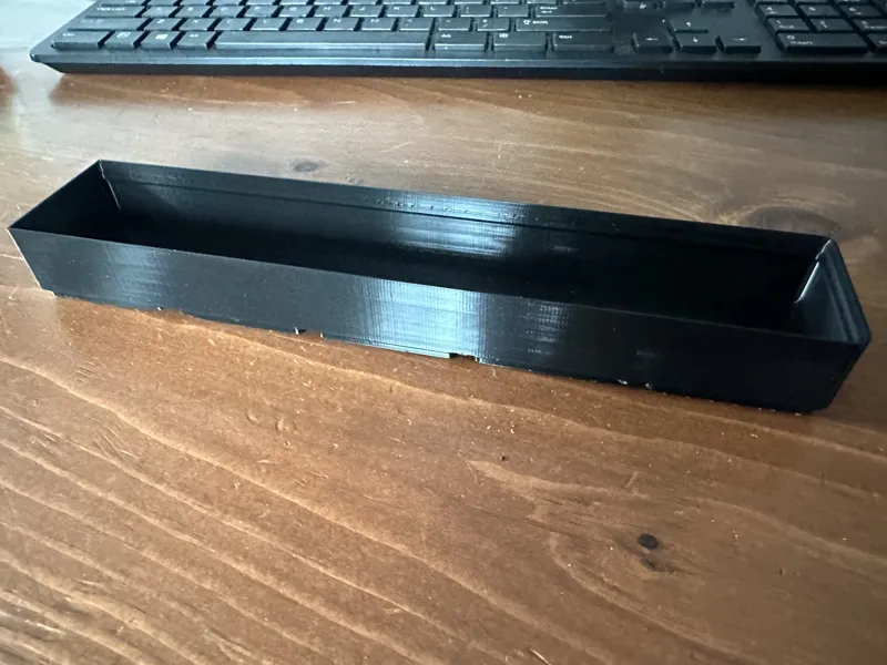 1x5x3 Gridfinity Tray - No Magnet Holes
