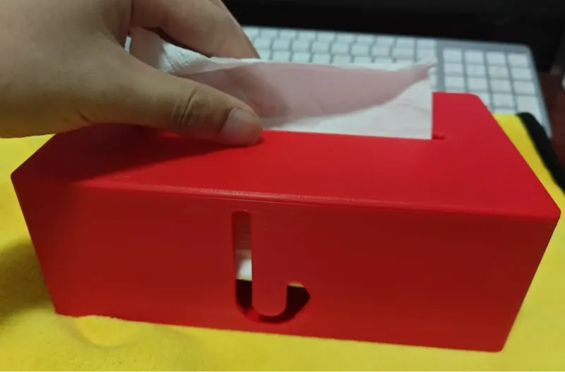 纸巾盒 可自动上升 可视内部余量 及时加纸