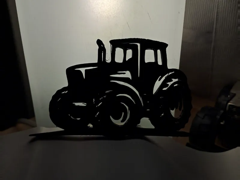 tractor silhouette
