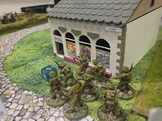 Bolt Action - Shop and first floor flat 1/56 scale