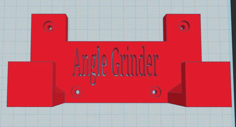 Milwaukee Angle Grinder Wall Mount