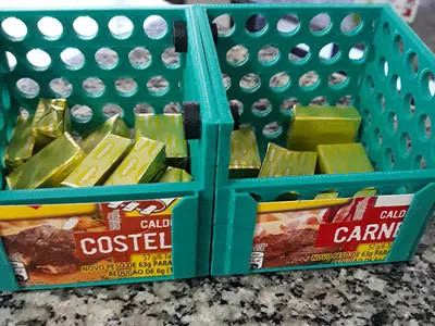 Modular Bouillon Cubes Dispenser