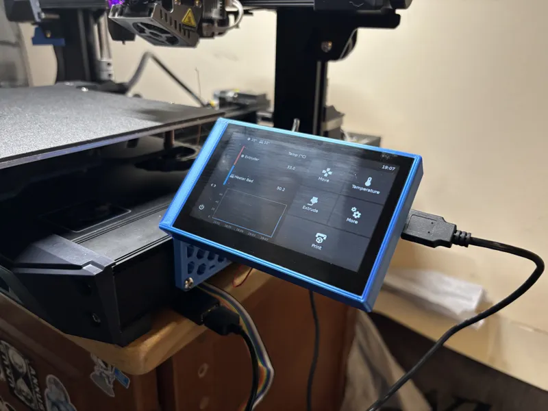 BTT Pi TFT 43 Mount for Ender 3 S1