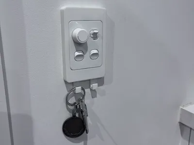 Light Switch Cover with hooks 