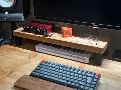 Simple Desk Shelf Legs