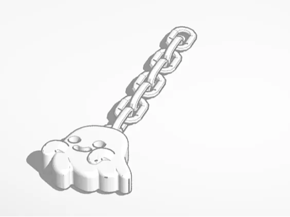 Ghost Keychain