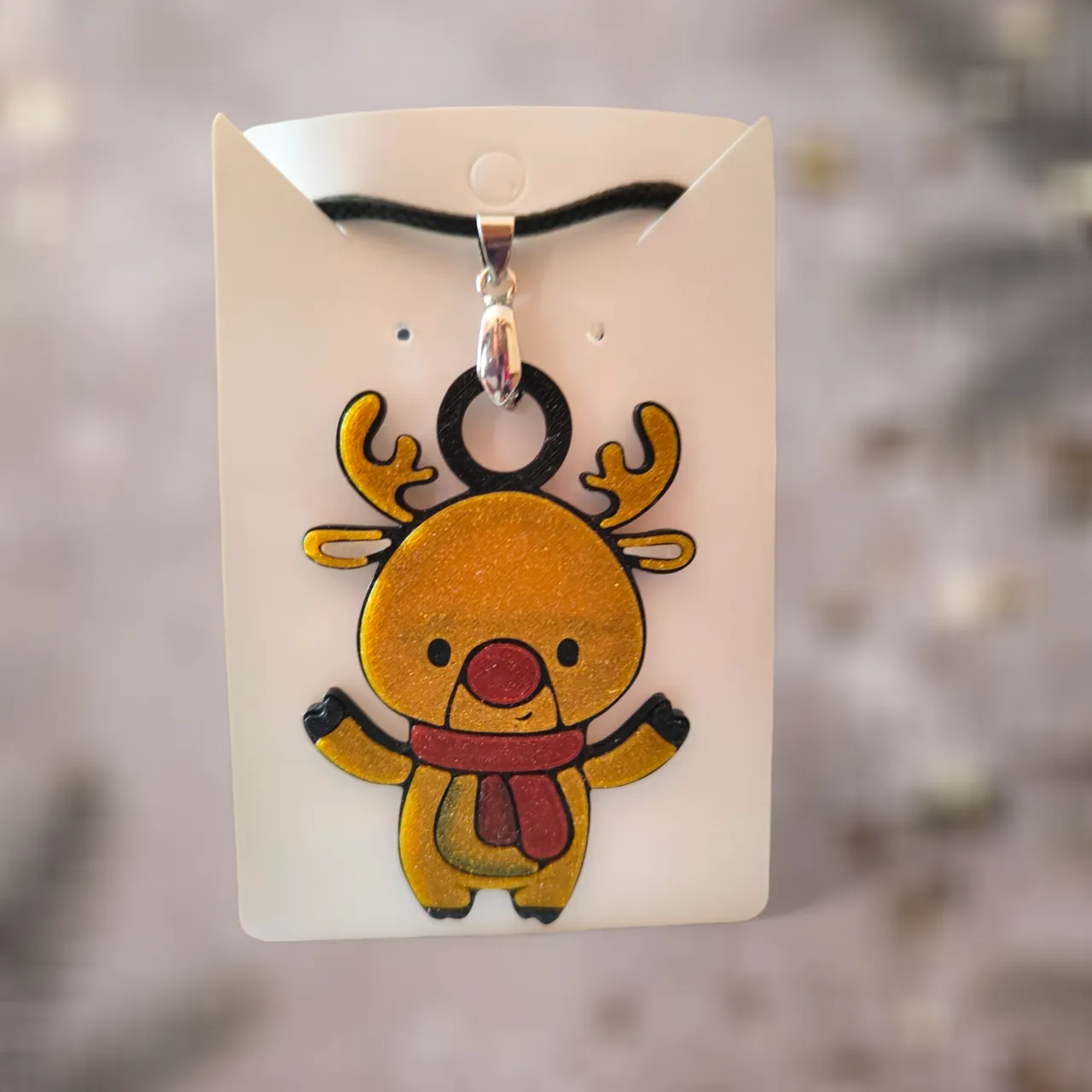 Cute Reindeer - Earrings and Necklace view 4