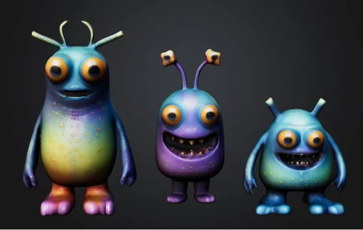 Friendly Alien Creatures