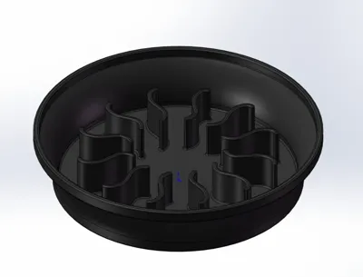 Flower pot tray