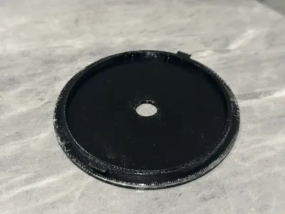 Round Drain for Robot Vacuum Cleaner with Water Inlet and Outlet