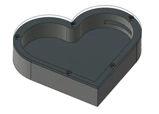 Heart piggy bank