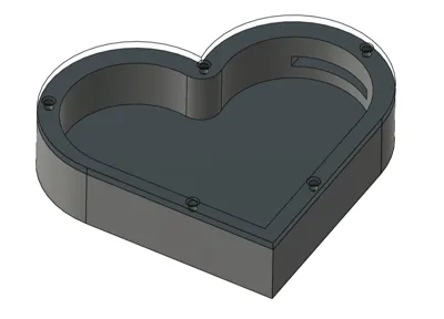 Heart piggy bank