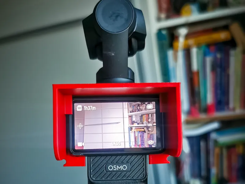 DJI Osmo Pocket 3 sun screen protection