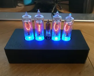 Nixie clock case