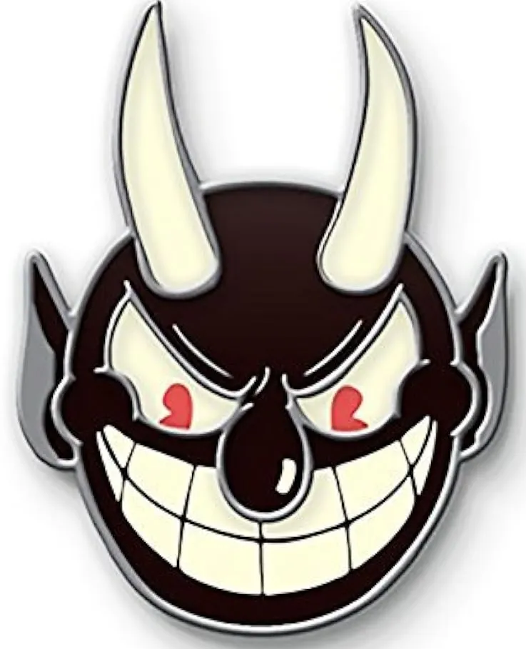 Cuphead Devil plaque
