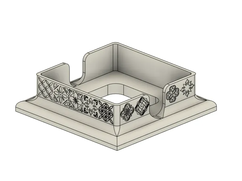 Coaster holder (soporte posavasos)