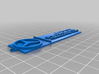 mercedes keychain