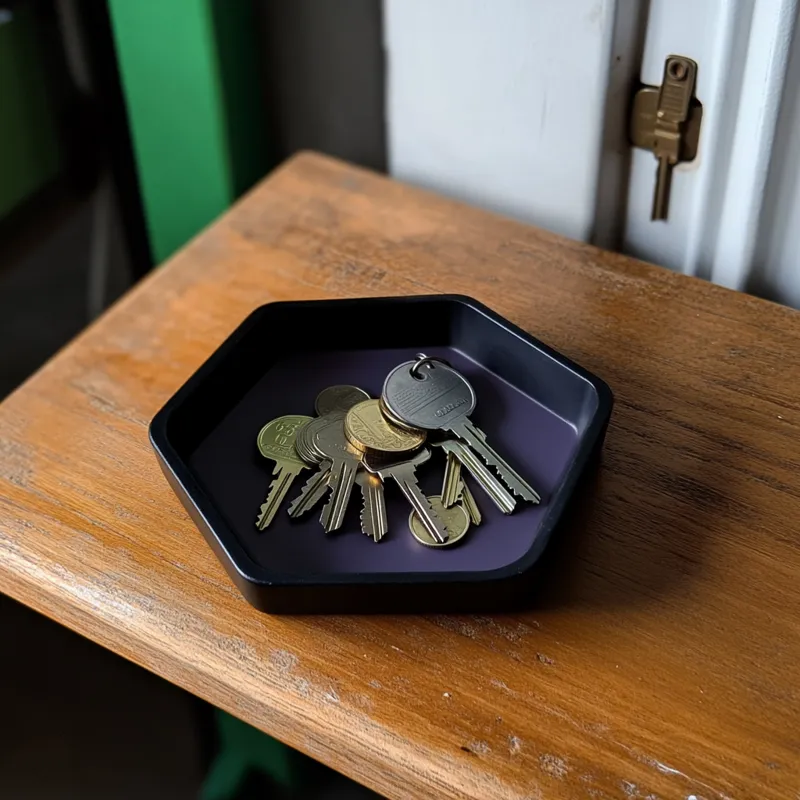 Modern hexagon Catchtray