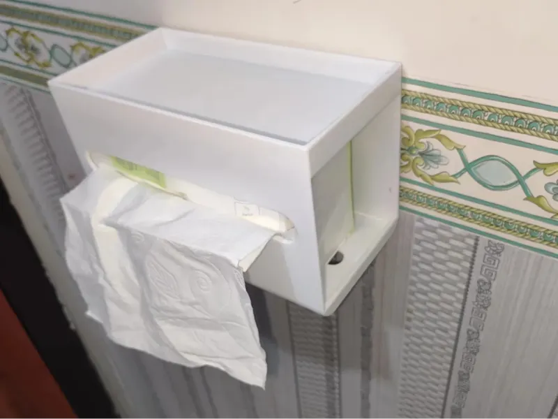 两面纸巾盒可放手机
