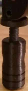 Airsoft picatinny rail monopod