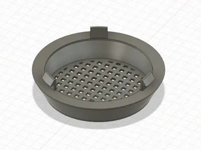 Hair Dryer Accessory: Air Intake Grille