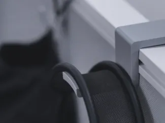 Office partition hook & headphone holder