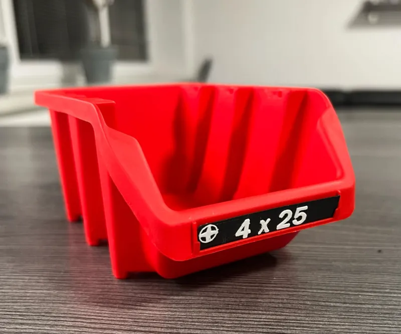 labels for boxes (screws)