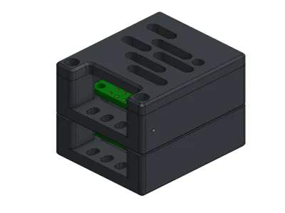 pololu D36V50Fx Voltage Regulator stackable case 