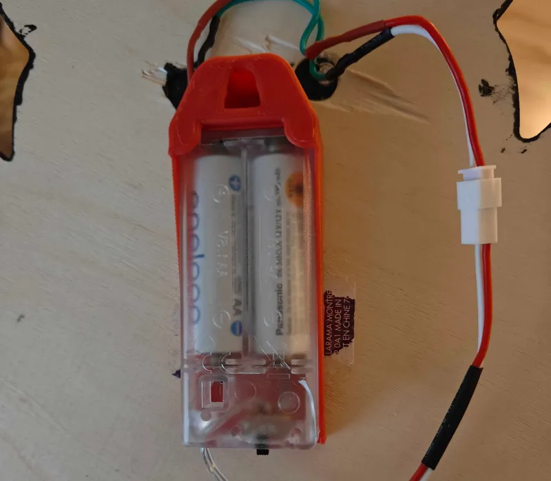 fairy light battery pack holder