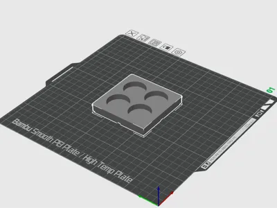 Gridfinity Monument Hobbies Paint 2x2