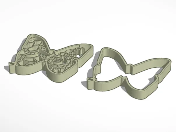 Butterfly cookie cutter