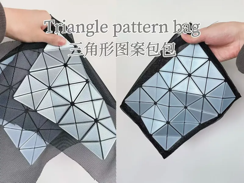三角形图案包包Triangle pattern bag