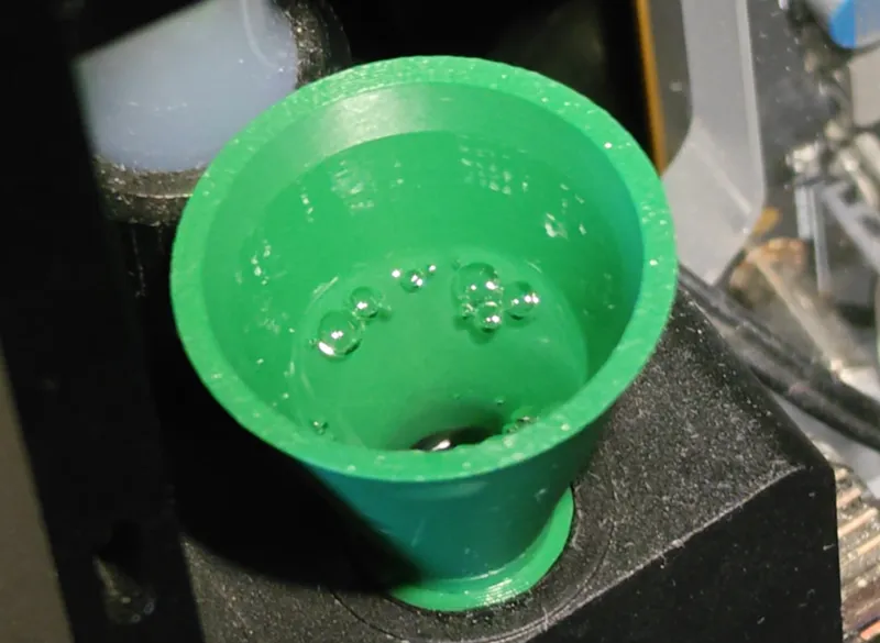 Water cooling - Small fill funnel for small builds