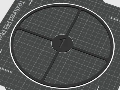 7 Objectivemarker / Objectivezones for WH40K