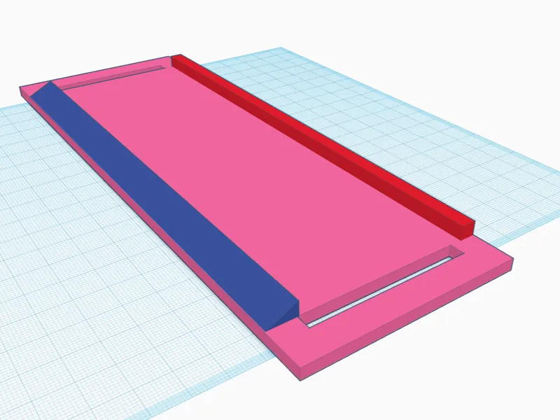 Display Stand with anti rolls bars